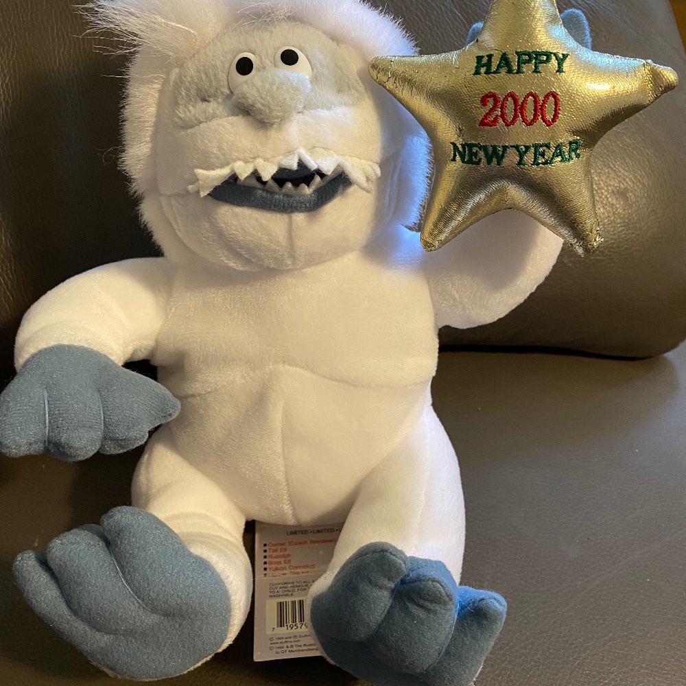 Abominable Snowman Stuffins Plush Misfit 2000 vintage cvs vintage